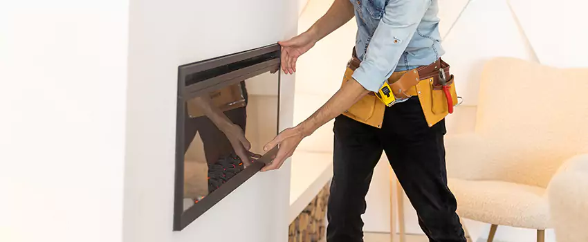 Metal Fireplace Installation in Brigham City, Utah