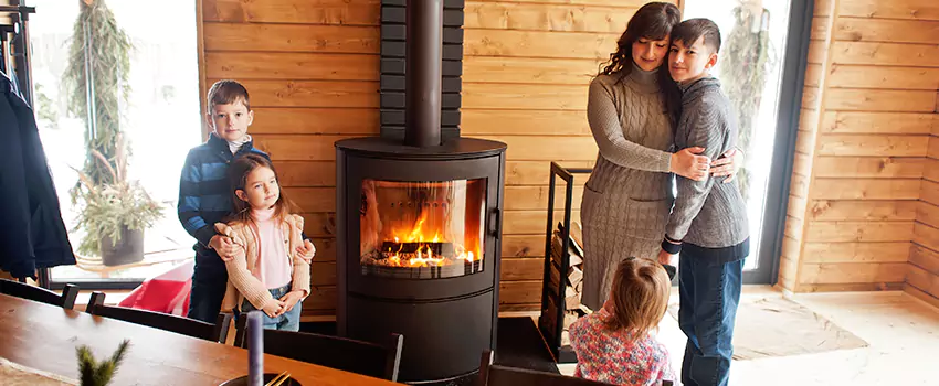 Morso Cast Iron Fireplace Insert Installation in Brigham City, Utah