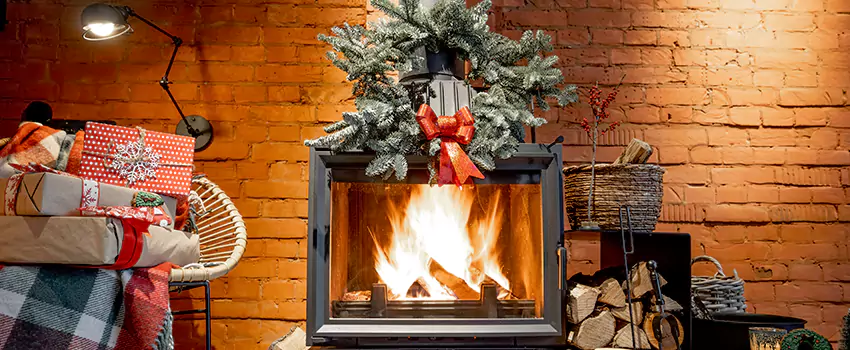 Travis Industries Linear Gas Fireplace Installation in Brigham City, Utah