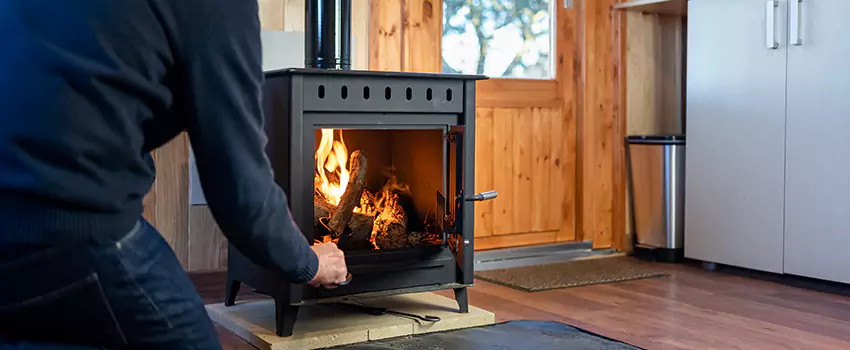 Open Hearth Wood Fireplace Installation in Brigham City, UT