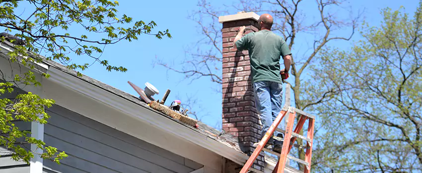 Vinyl and PVC Chimney Flashing Installation in Brigham City, UT