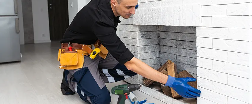 Fireplace Damaged Damper Frame Repair Services in Brigham City, Utah