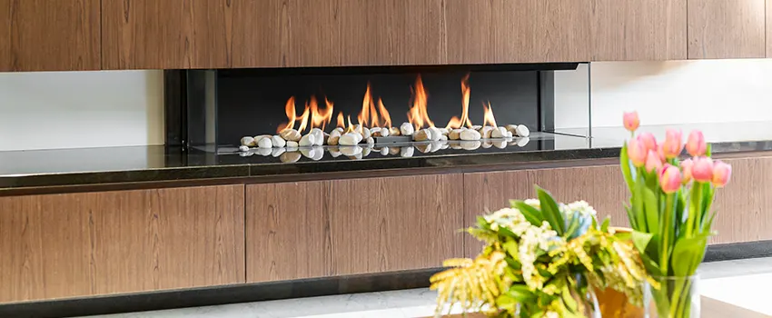 Double-height Fireplace Design Refurbishment in Brigham City, Utah